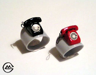 The telephone rings The telephone rings